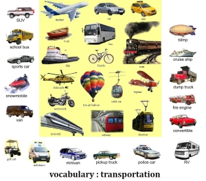 vocabulary transportation